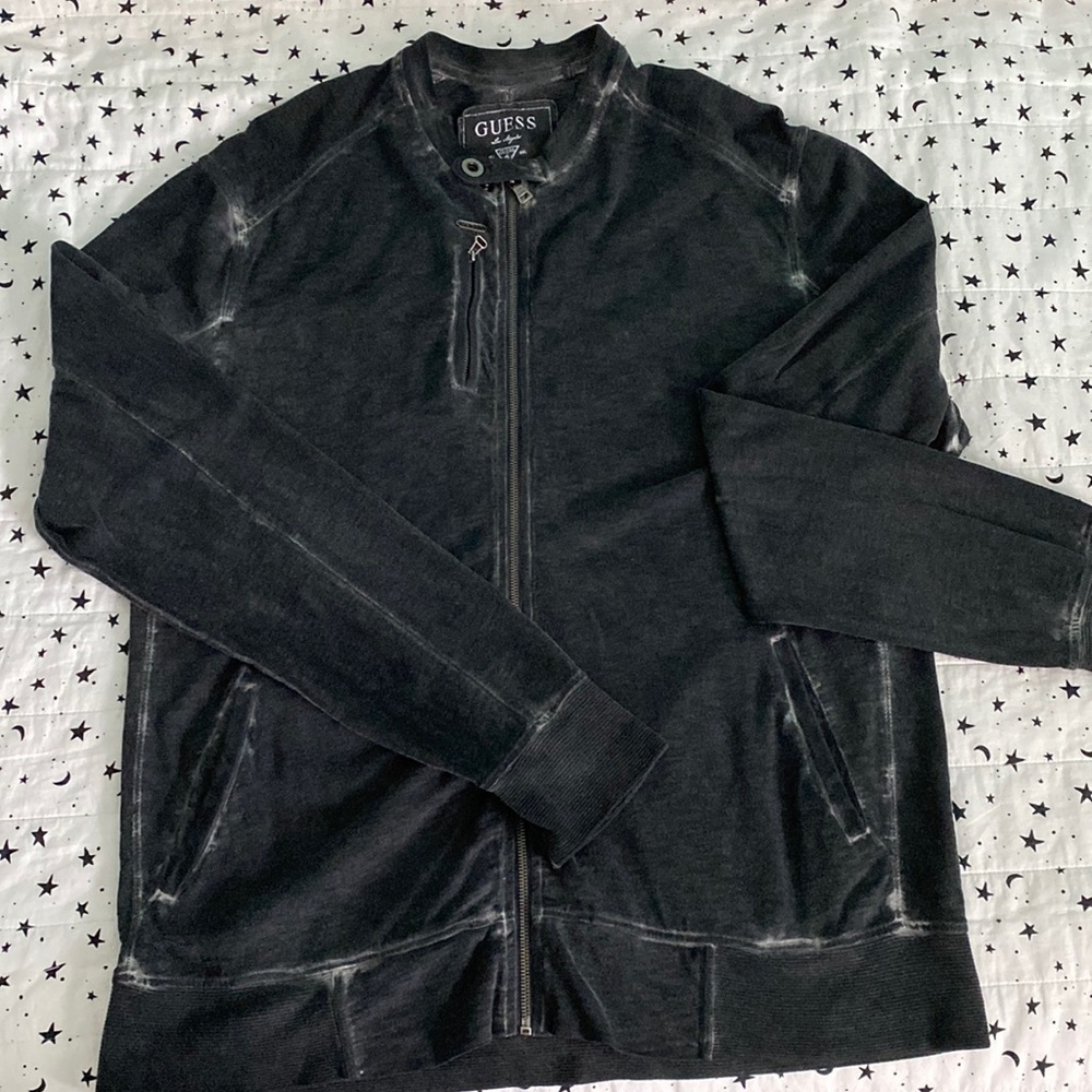 Guess zipper sweater XXL